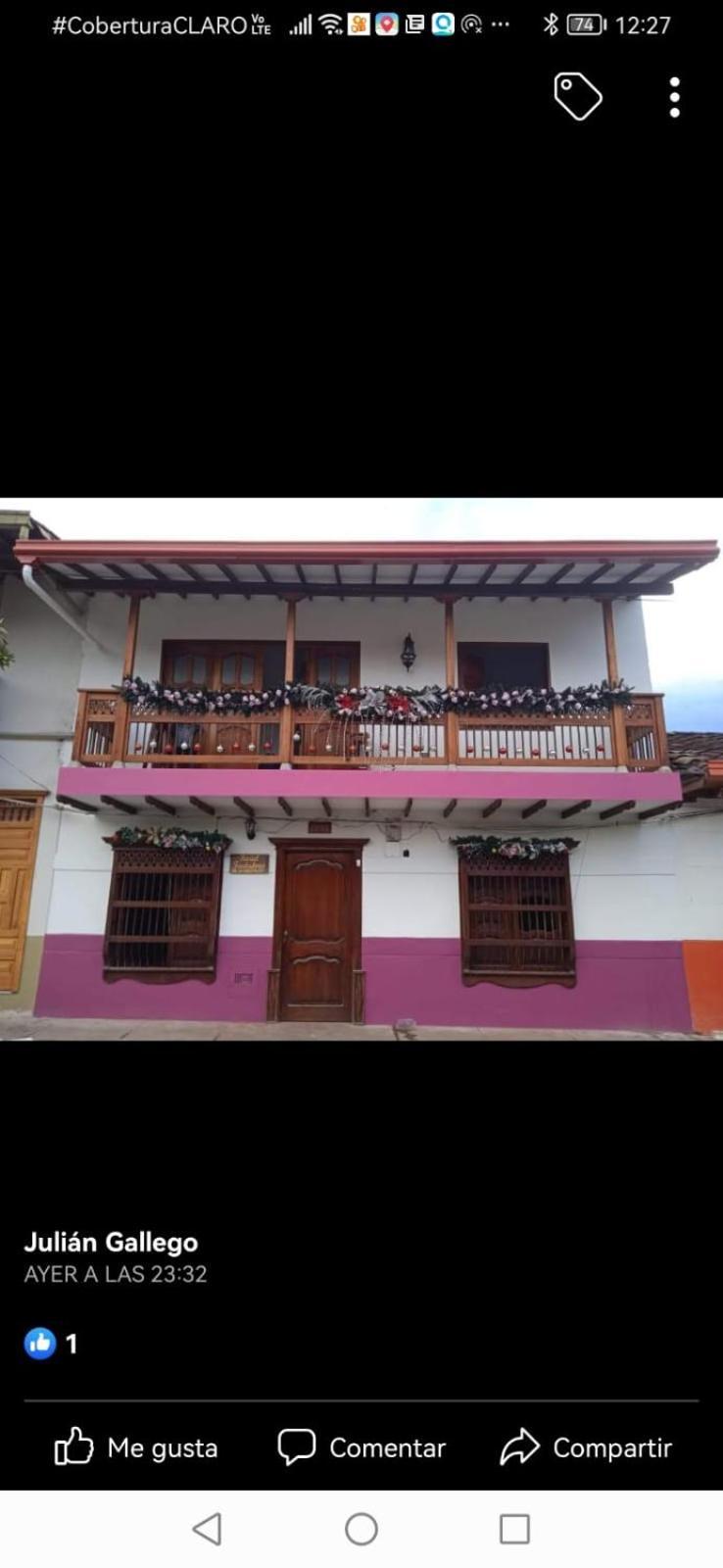 Hostal Famihotel Fundadores Jardin Bagian luar foto
